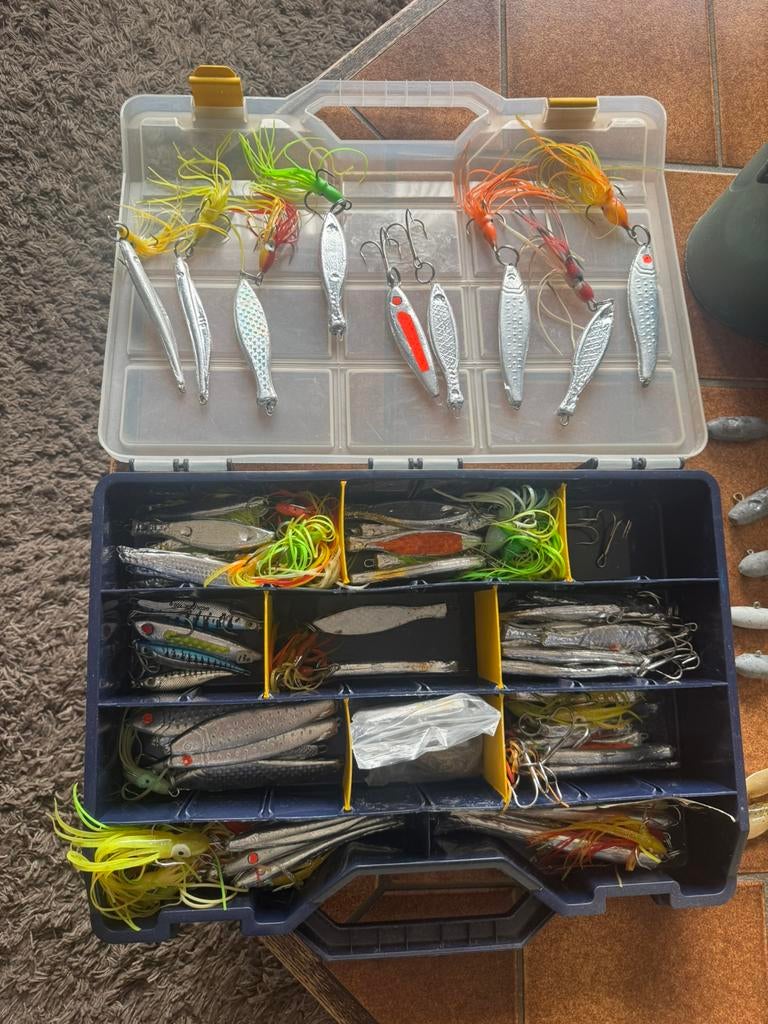 Set Visgerief voor op zee, Ophalen, Zo goed als nieuw