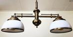 Hanglamp brons:koper Italie Frantzen, Enlèvement, Comme neuf, Verre, Art deco