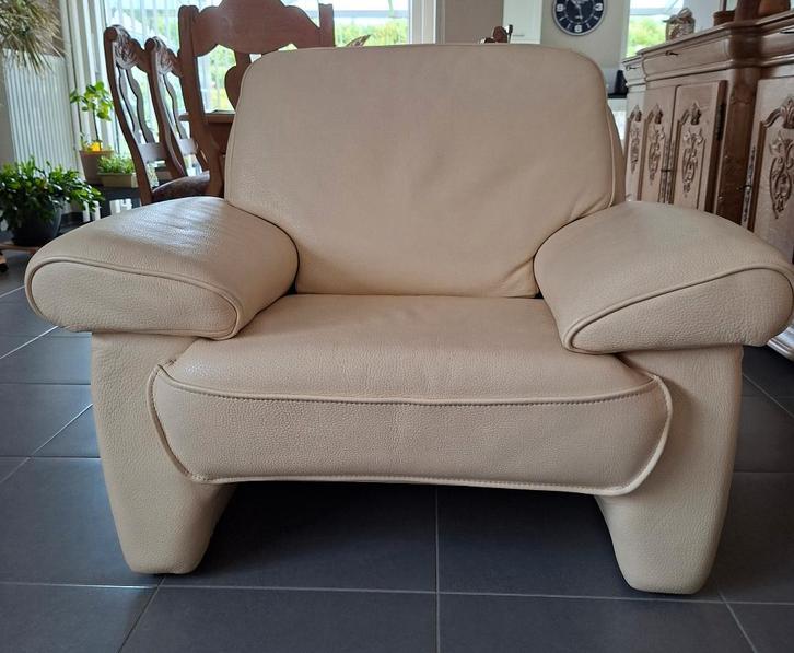 Salonzetels, Huis en Inrichting, Zetels | Zetels, Gebruikt, Leer, Ophalen