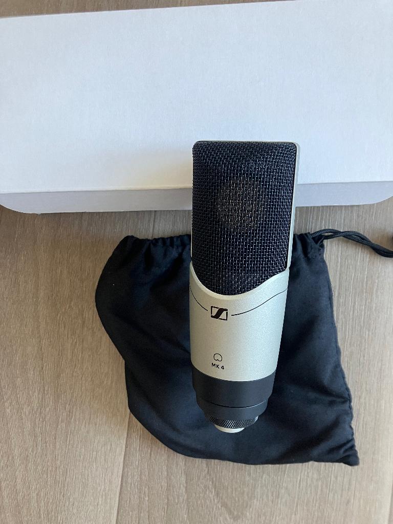 Sennheiser MK4, Ophalen of Verzenden, Zo goed als nieuw, Studiomicrofoon