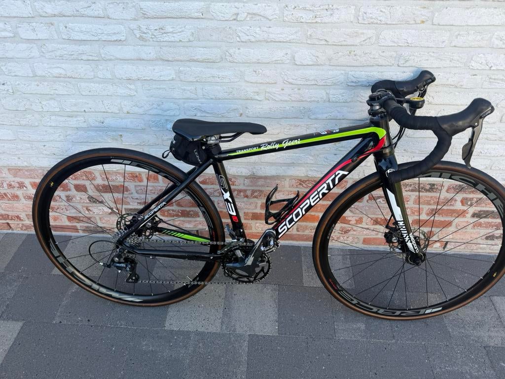 Koersfiets miniemen vanaf 8 jaar, Ophalen, Gebruikt