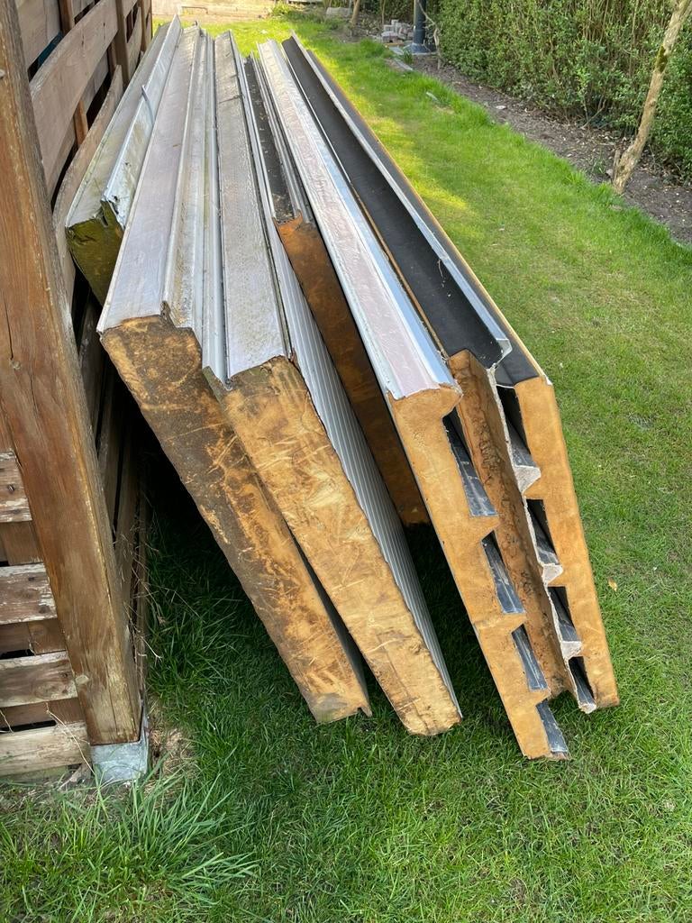 Geïsoleerde platen, Doe-het-zelf en Bouw, Metalen, Ophalen, Zo goed als nieuw