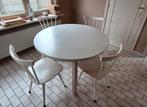 Tafel en stoelen, Huis en Inrichting, Ophalen, Gebruikt, Rond