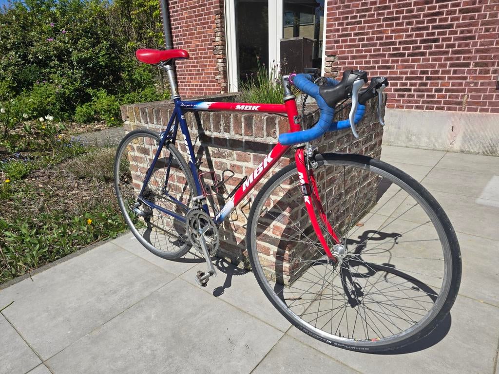 MBK retro koersfiets, Fietsen en Brommers, Fietsen | Racefietsen, 28 inch, Gebruikt, 53 tot 57 cm, Ophalen