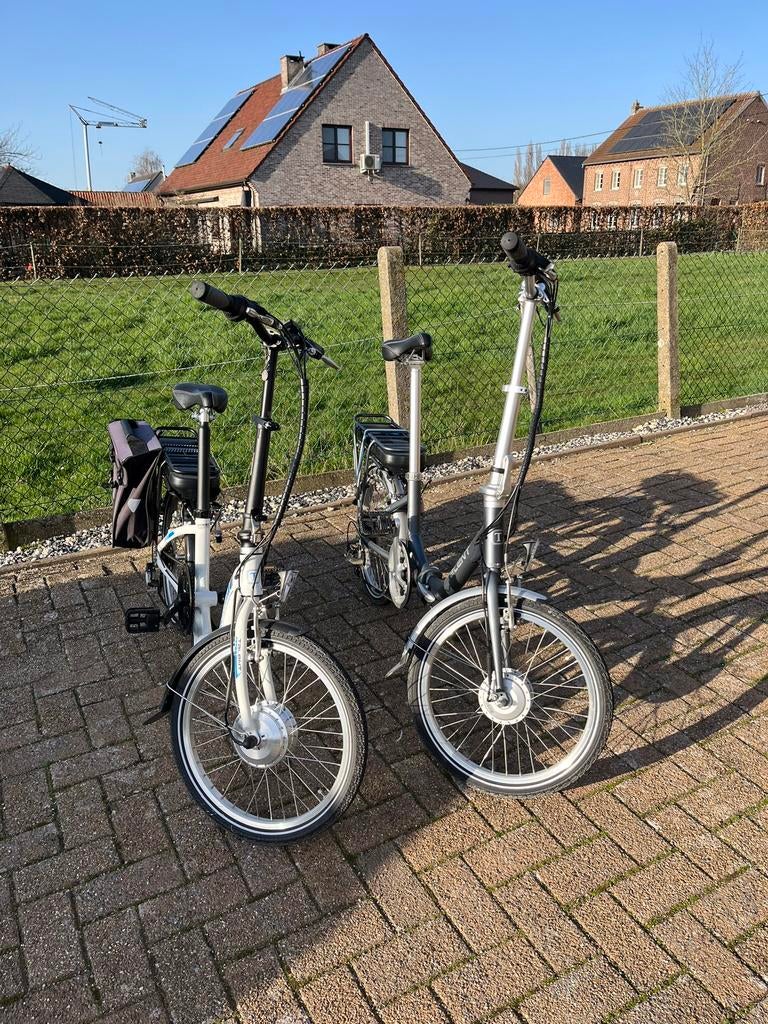 2 elektrische vouwfietsen, Enlèvement