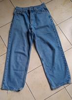 brede blauwe jeans broek mt 27/30, Enlèvement ou Envoi, Porté, Bleu