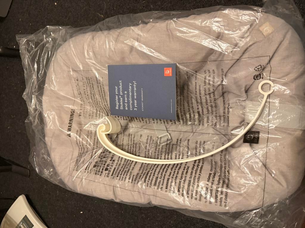 Trip trap stoel + stoelverkleiner + newbornset, Ophalen, Gebruikt