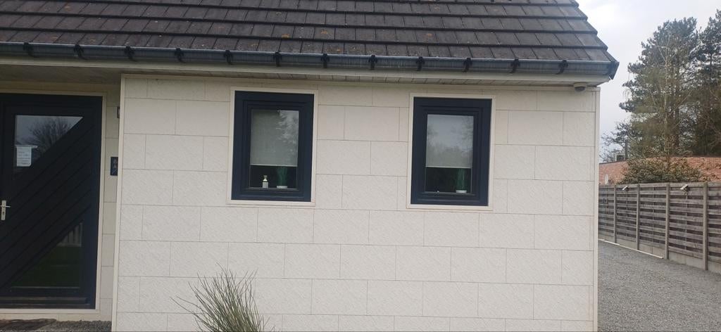 2 grote vaste ramen en 2 kleine draai / kip ramen, Ophalen, Gebruikt, Raamkozijn, Inclusief glas