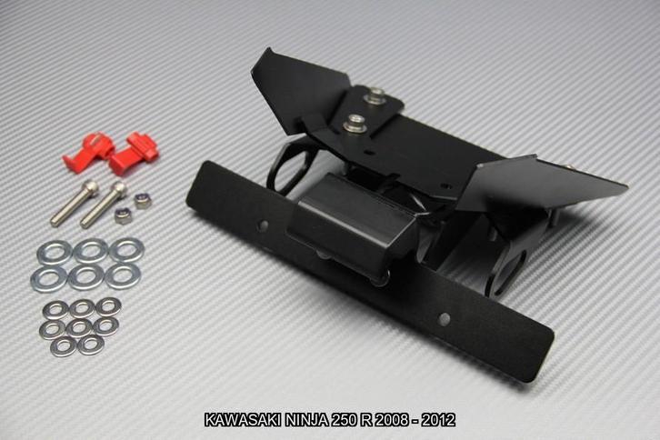 Korte Kentekenplaathouder KAWASAKI NINJA 250 R 2008 - 2012, Motoren, Accessoires | Overige, Nieuw, Ophalen of Verzenden