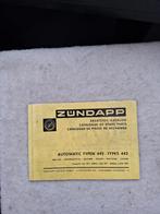 Te koop 5 Zündapp  Ersatzteil-Katalog, Fietsen en Brommers, Brommers | Zundapp, Ophalen of Verzenden, Gebruikt, Klasse B (45 km/u)