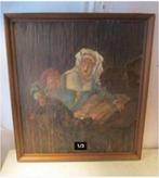 Œuvre d'art spécialement sculptée et peinte en bois, Enlèvement ou Envoi