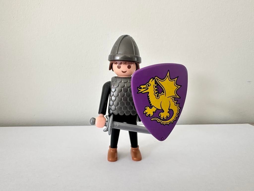 Playmobil soldaat van de gouden drakenridders, Ophalen, Gebruikt