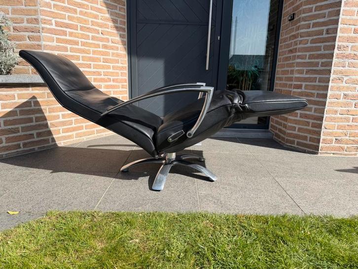 Jori Brainbuilder relax Medi Mono-move cuir noir, récent, Maison & Meubles, Fauteuils, Enlèvement ou Envoi