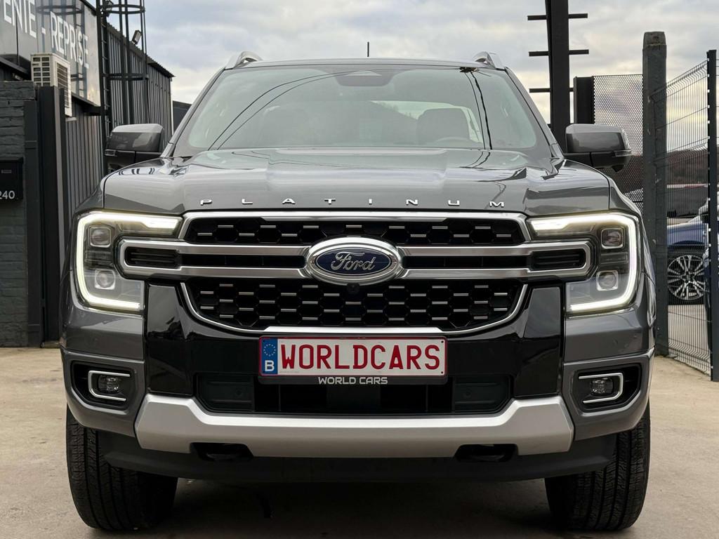Ford Ranger 3.0D V6 4WD PLATINUM TVAC*BTWIN DISTRO CAM360 FU, Auto's, Ford, Automaat, 4 deurs, Zwart, 2993 cc