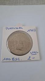 Portugal 100 escudos 1987 UNC, Timbres & Monnaies, Monnaies | Pays-Bas, Enlèvement ou Envoi