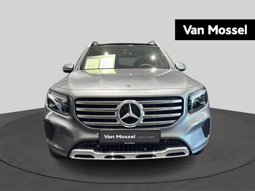 Mercedes-Benz GLB 200 Luxury Line + LEDER + PANO DAK + TREKH, Auto's, Zwart, 120 kW, 5 zetels, 5 deurs