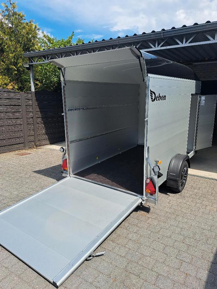 Debon roadster 300 alu/zwart, Auto diversen, Aanhangers en Bagagewagens, Zo goed als nieuw, Ophalen