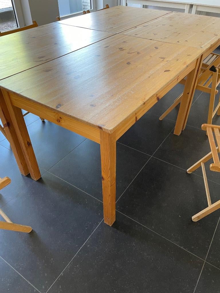 Tafel, Huis en Inrichting, Tafels | Eettafels, Ophalen, Gebruikt, 100 tot 150 cm, 50 tot 100 cm
