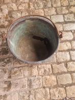 Koperen ketel., Ophalen, Gebruikt, Rond, Metaal