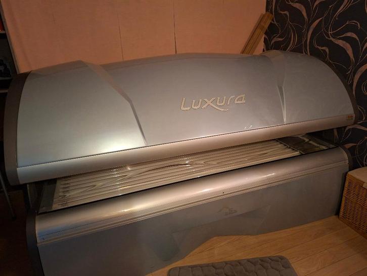 Banc solaire, Elektronische apparatuur, Zonnebanken en Gezichtsbruiners, Zo goed als nieuw, Zonnebank dubbelzijdig, 15 lampen of meer