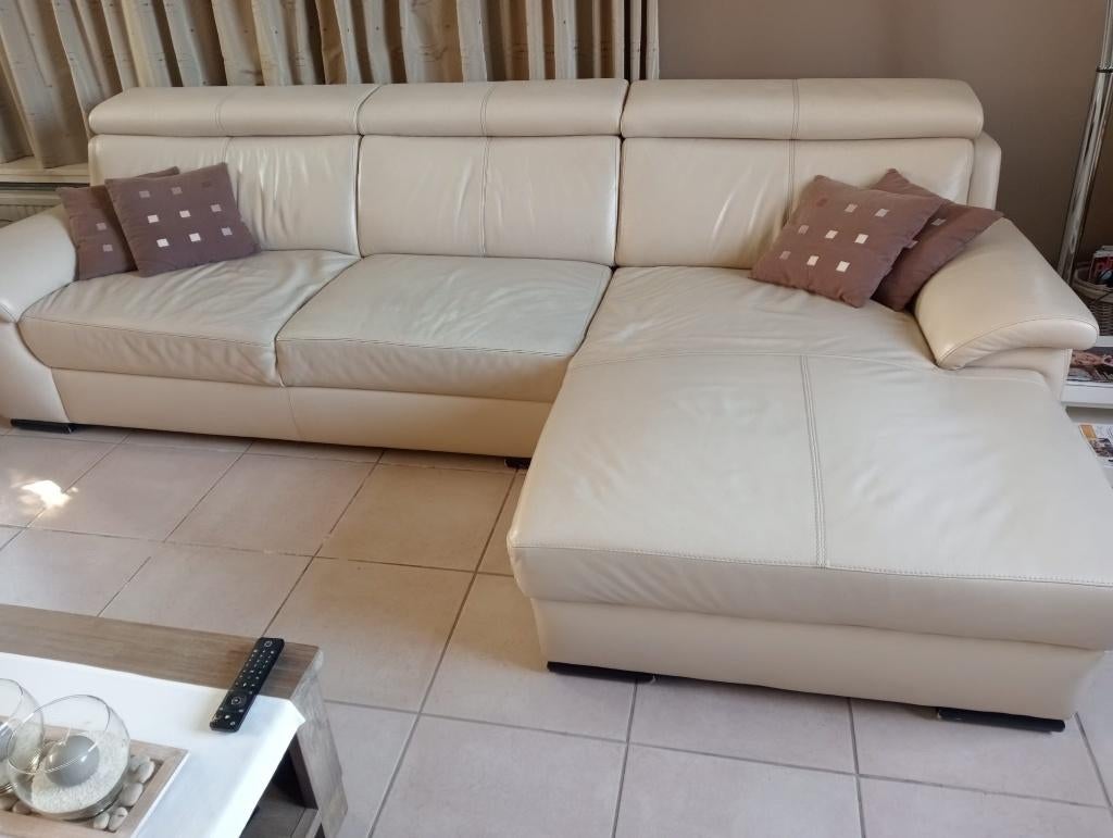 Lederen salon, Ophalen, Gebruikt, Leer