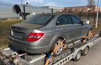 Mercedes c200cdi, 100 kW, Achterwielaandrijving, Zwart, Leder en Stof