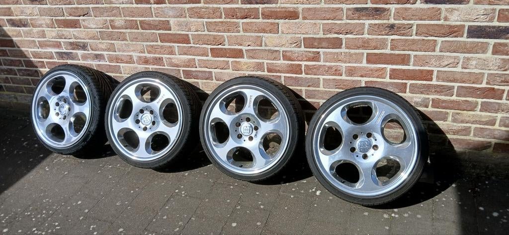 Originele Brabus monoblock IV velgen 18", Autos : Pièces & Accessoires, Pneus & Jantes, Pneus et Jantes, 215 mm, Véhicule de tourisme