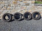 4 pneus Michelin 225/55/17, Auto-onderdelen, Banden en Velgen, Ophalen, Gebruikt, 17 inch, Band(en)