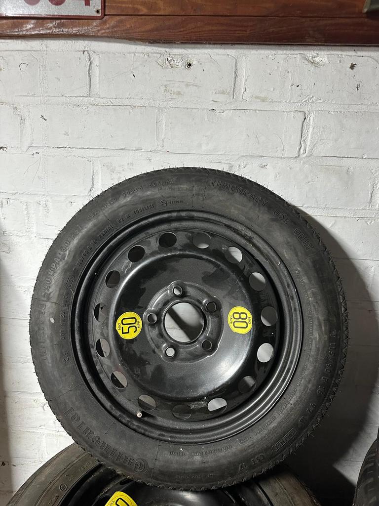 Reserve wiel, Ophalen, Zo goed als nieuw