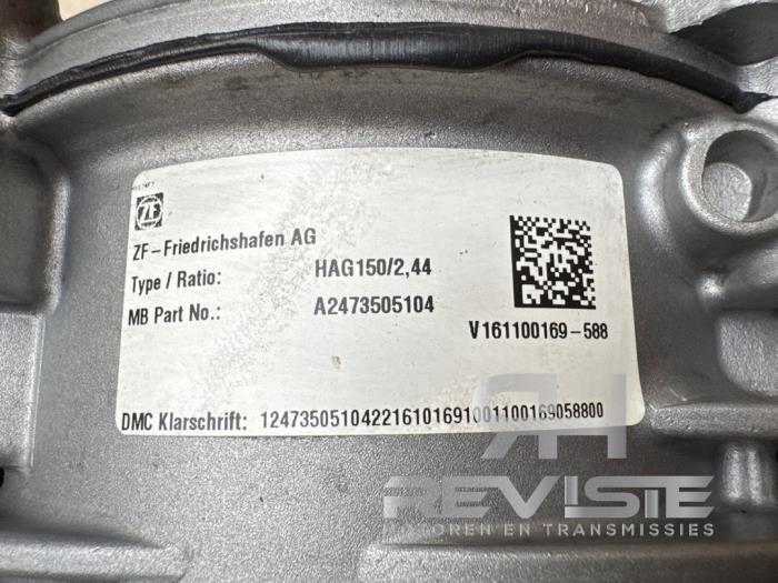 Differentieel achter van een Mercedes A-Klasse, Auto-onderdelen, Remmen en Aandrijving, Mercedes-Benz, Nieuw, 12 maanden garantie