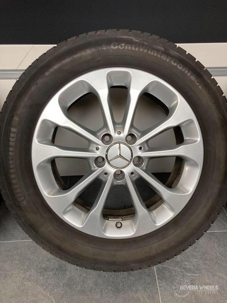 17'' originele Mercedes GLA W156 velgen + winterbanden 5x112, Auto-onderdelen, Banden en Velgen, Banden en Velgen, Winterbanden