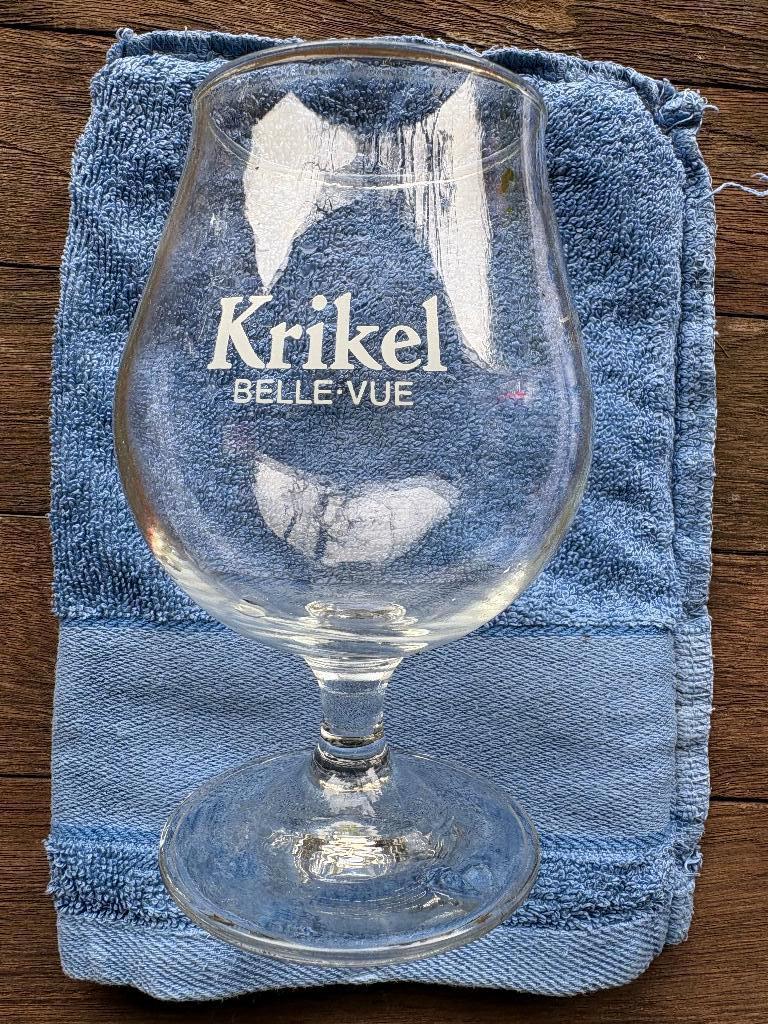 Krikel - Belle-Vue, Collections, Marques de bière, Utilisé, Verre ou Verres, Autres marques, Envoi