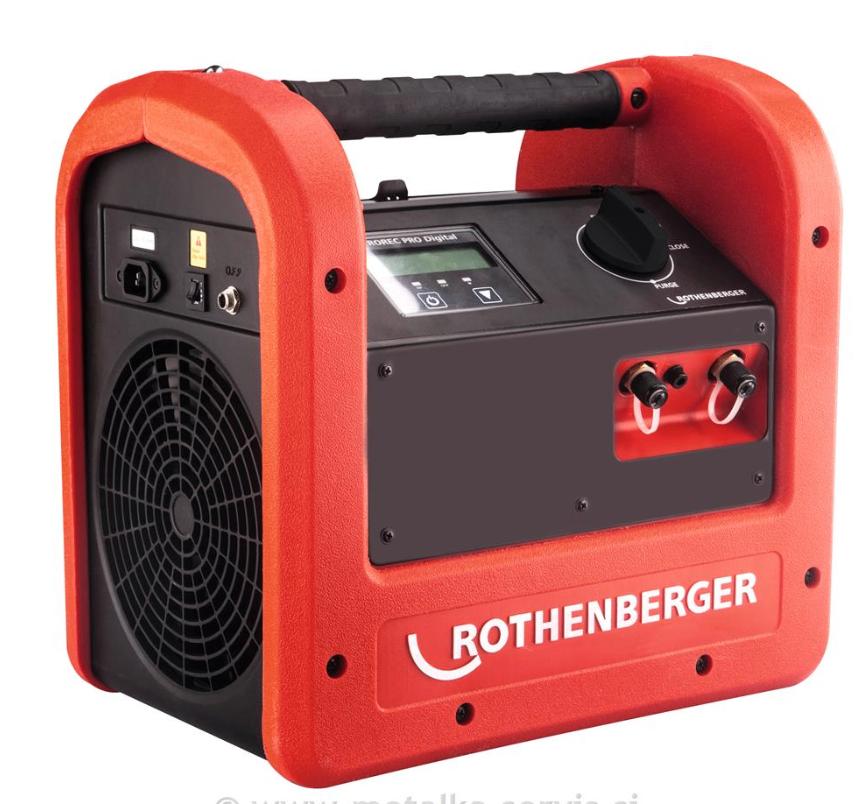 Rothenberger Pro Digital, koudemiddelafzuigunit, 230 V, Ophalen, Nieuw