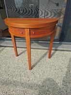Bijzettafel/console, Ophalen, Rond, Zo goed als nieuw, 75 cm of meer