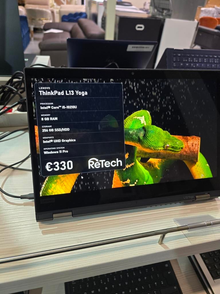 ​ BEPERKTE AANBIEDING: Lenovo ThinkPad L13 G1 i5  azerty, Refurbished, Ophalen of Verzenden, Lenovo, Lenovo