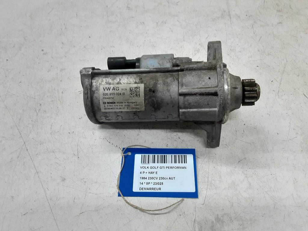 DÉMARREUR Volkswagen Golf VII (AUA) (02E911024B), Autos : Pièces & Accessoires, Volkswagen, Mevr. I. Hauben, Utilisé, Rue de l'Espoir 34 34
4030  GRIVEGNÉE, BE