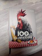 100 illustrators. Boek., Ophalen of Verzenden