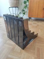 Vintage rek voor vinylplaten, Ophalen of Verzenden