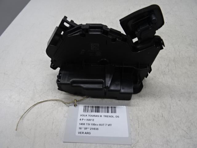 SERRURE DE PORTE ARRIÈRE GAUCHE Touran (5T1) (5TA839015E), Utilisé, Arrière, Volkswagen