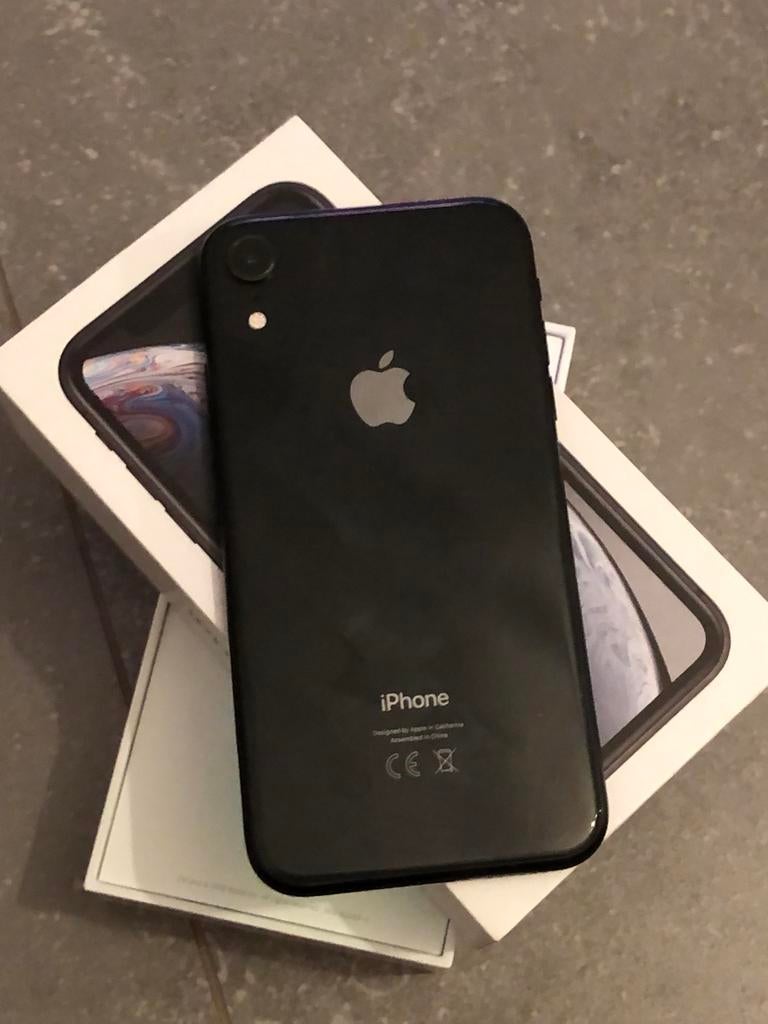 IPhone XR 64Gb, Telecommunicatie, Mobiele telefoons | Apple iPhone, Ophalen, Zwart, IPhone XR, Zo goed als nieuw
