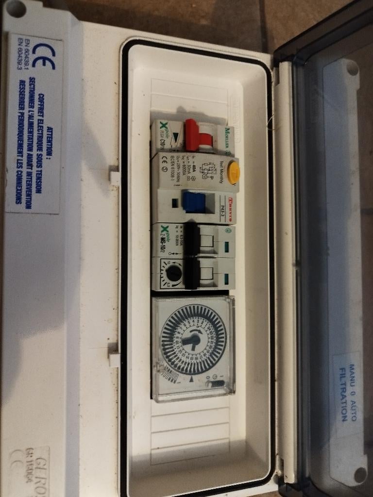 Boitier piscine, Enlèvement, Utilisé, Piscines hors sol