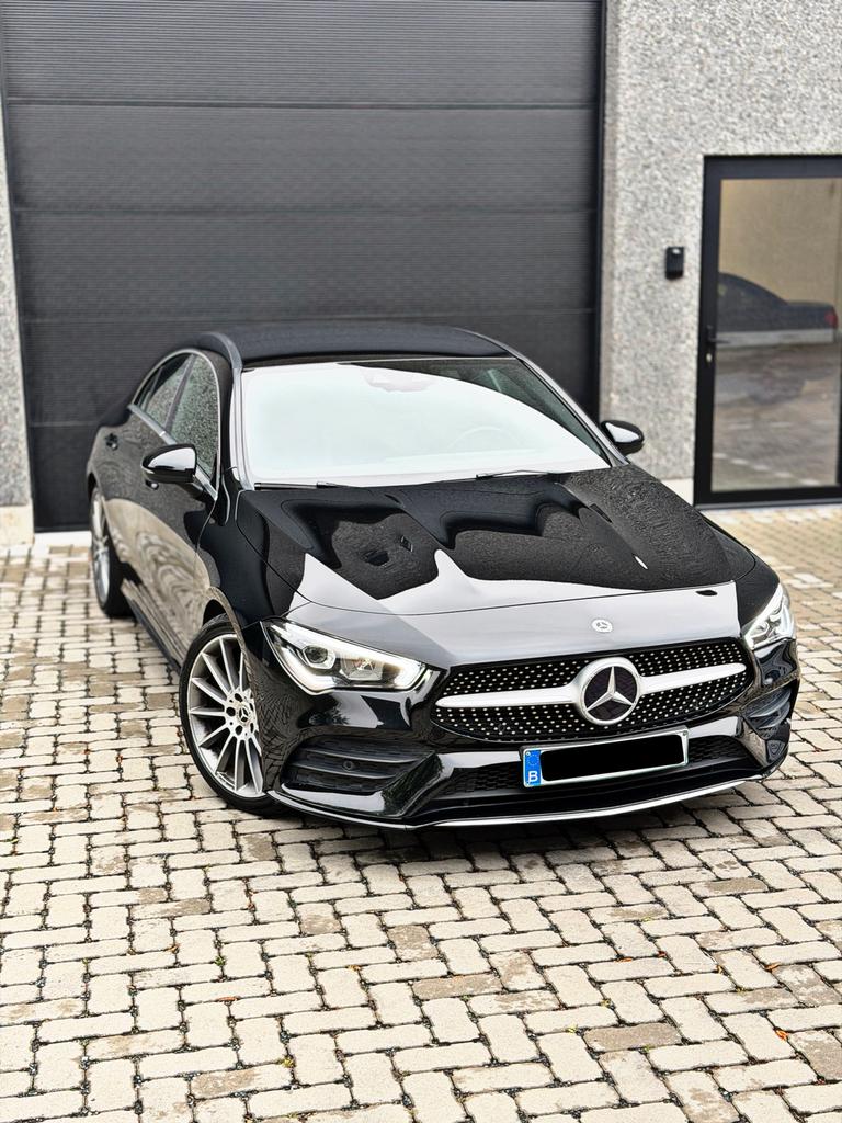 Mercedes-Benz CLA 180 Amg-line/Full LED/Automaat/1J garantie, Autos, Mercedes-Benz, Achat, Entreprise, Garantie prolongée, Noir