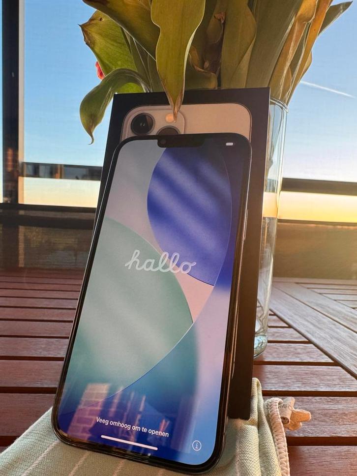 iPhone 13 Pro Max Bleu Alpin - 256GO - Impeccable., Télécoms, Téléphonie mobile | Apple iPhone, Comme neuf, 256 GB, Sans abonnement