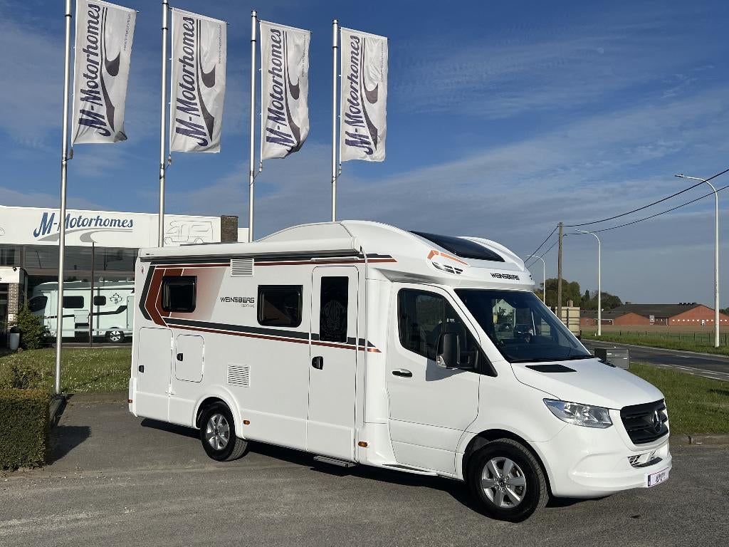 Weinsberg CaraCompact Suite MB 640 MEG | 170pk | 30.000km, Caravans en Kamperen, Mobilhomes, Bedrijf, tot en met 4, Half-integraal