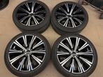 19 INCH VOLVO V90 S90 ORIGINELE VELGEN + Allseason banden, 19 inch, Gebruikt, 255 mm, Banden en Velgen