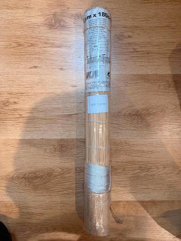 Volets roulants en bambou 60x180 cm, Maison & Meubles, Ameublement | Rideaux & Stores à lamelles, Beige, Brun, Enlèvement