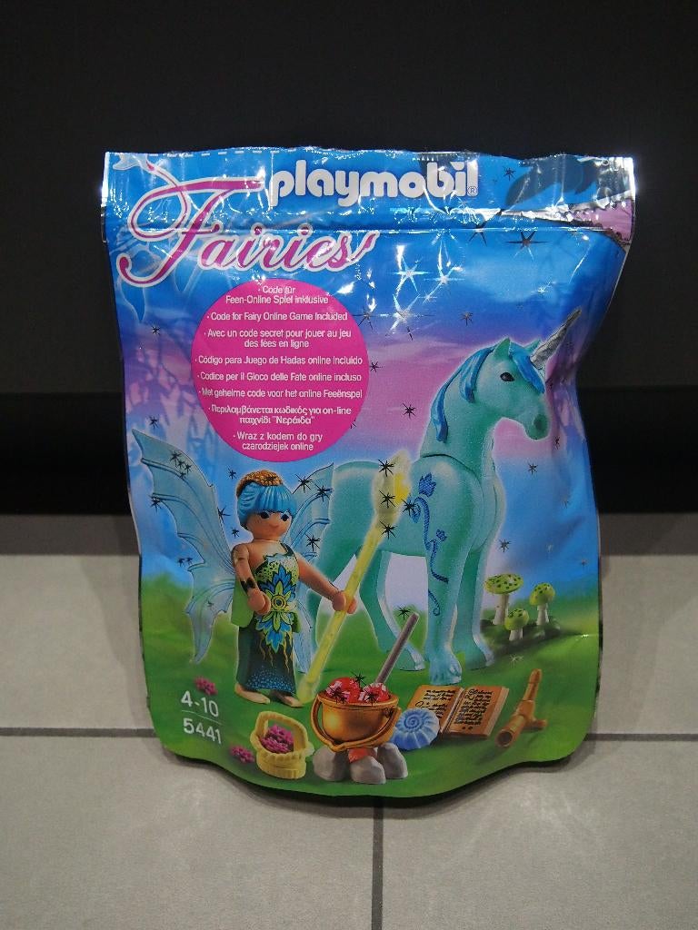 Playmobil set 5441 Kruidenfee met eenhoorn Safier, Kinderen en Baby's, Speelgoed | Playmobil, Zo goed als nieuw, Complete set