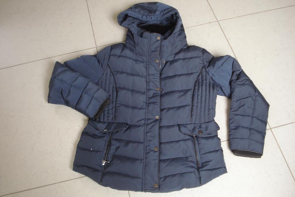 Nieuwe blauwe C&A winterjas, dames. mt 42, Vêtements | Femmes, Vestes | Hiver, Neuf, Taille 42/44 (L), Bleu, Enlèvement ou Envoi