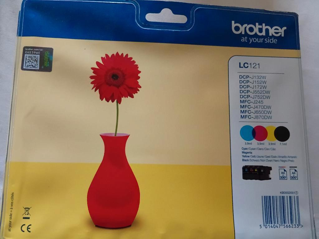 Brother inktcartridge Cyaan, Ophalen, Nieuw, Cartridge, Brother