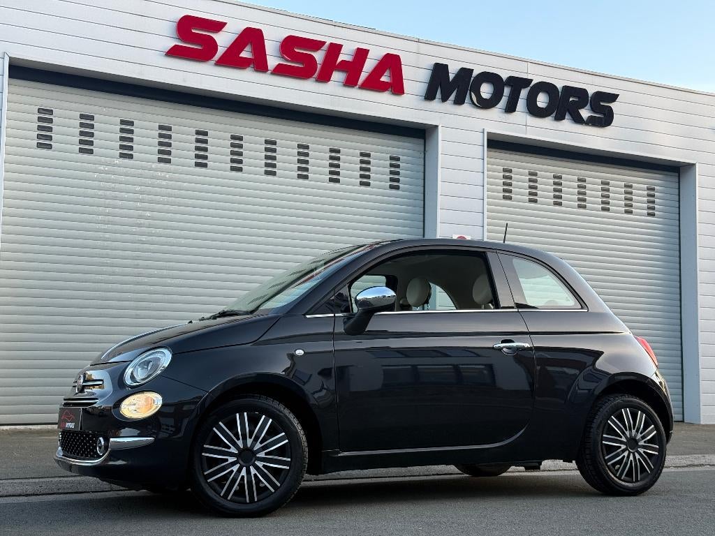 Fiat 500 1.2 Benzine | Pano-Dak | Top Staat | 12MGarantie, Auto's, Voorwielaandrijving, Stof, Euro 6, Zwart